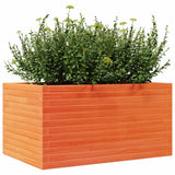 Garden Planter Wax Brown 90x60x45.5 cm Solid Wood Pine