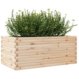 Garden Planter 110x60x45.5 cm Solid Wood Pine