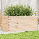 Garden Planter 110x60x45.5 cm Solid Wood Pine