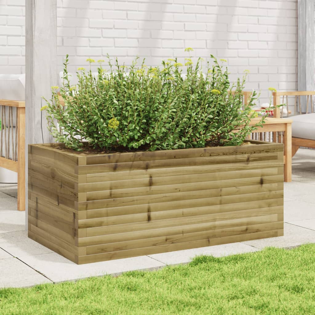 Garden Planter 110x60x45.5 cm Impregnated Wood Pine