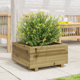 Garden Planter 50x50x26.5 cm Impregnated Wood Pine