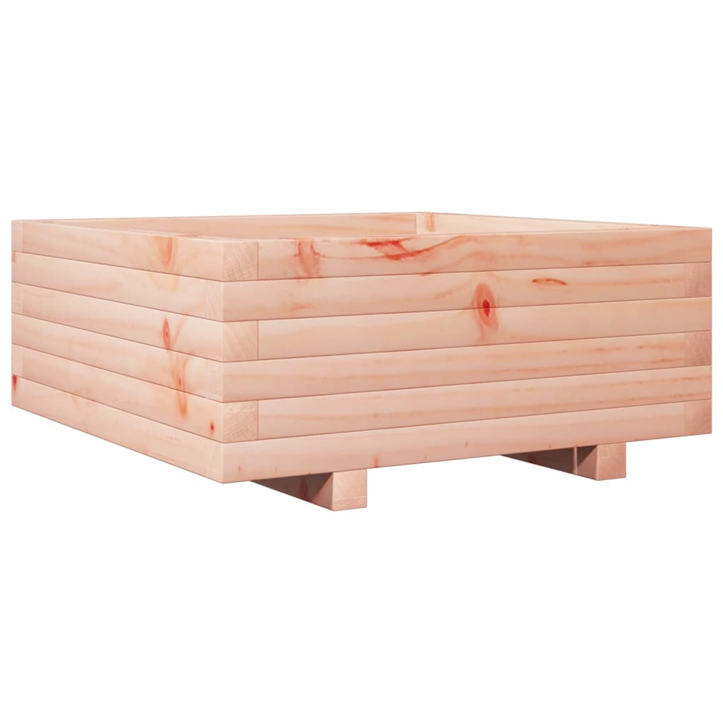 Garden Planter 60x60x26.5 cm Solid Wood Douglas