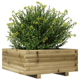 Garden Planter 60x60x26.5 cm Impregnated Wood Pine