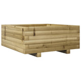 Garden Planter 60x60x26.5 cm Impregnated Wood Pine