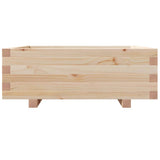 Garden Planter 70x70x26.5 cm Solid Wood Pine