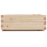 Garden Planter 70x70x26.5 cm Solid Wood Pine