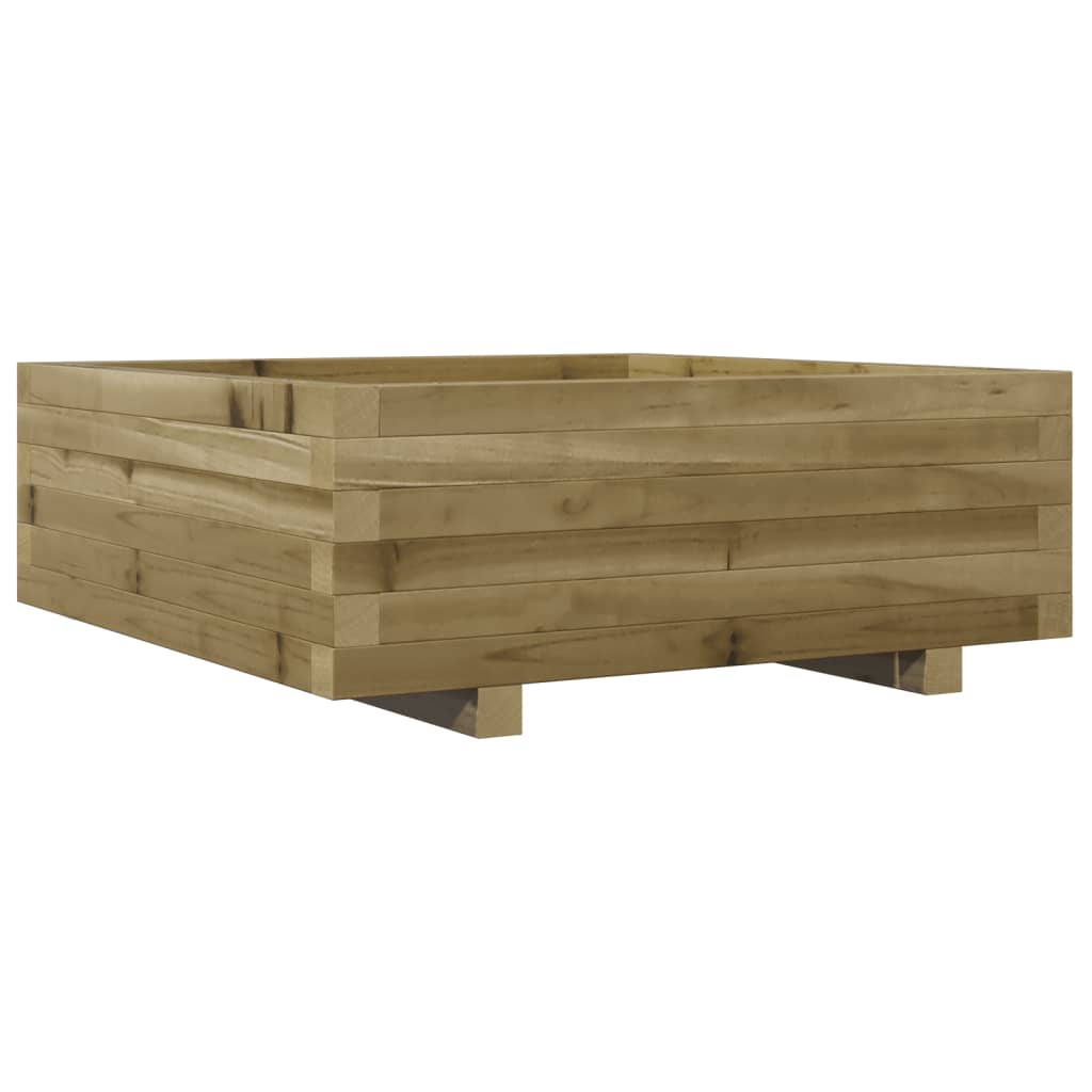 Garden Planter 70x70x26.5 cm Impregnated Wood Pine