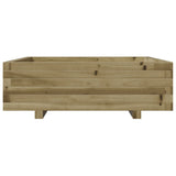 Garden Planter 80x80x26.5 cm Impregnated Wood Pine