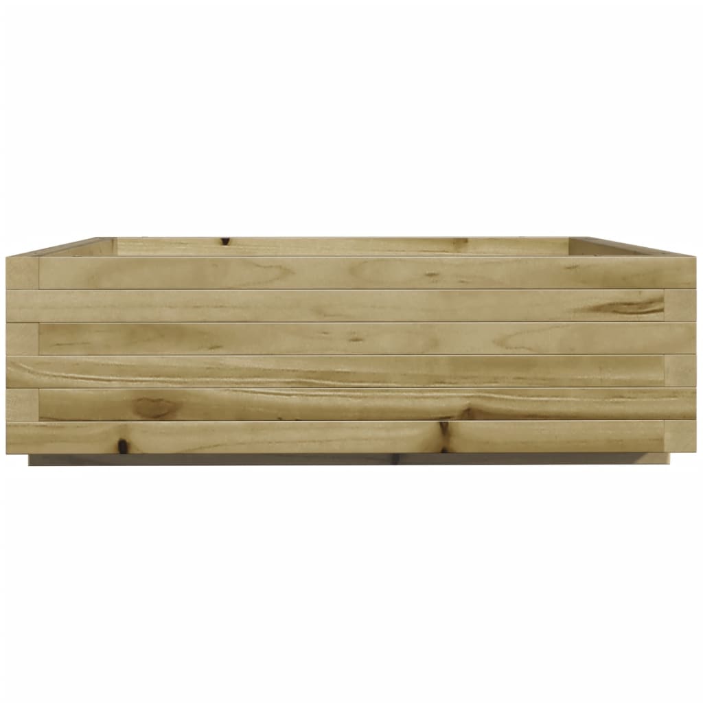 Garden Planter 80x80x26.5 cm Impregnated Wood Pine