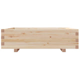 Garden Planter 90x90x26.5 cm Solid Wood Pine