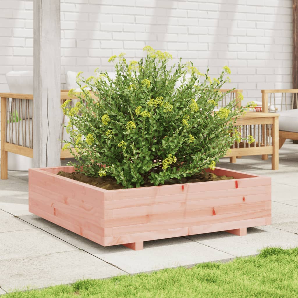 Garden Planter 90x90x26.5 cm Solid Wood Douglas