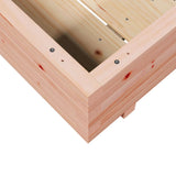 Garden Planter 90x90x26.5 cm Solid Wood Douglas