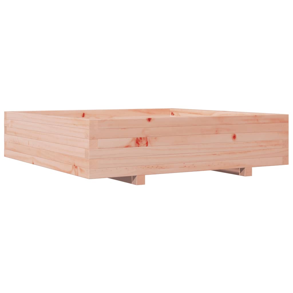 Garden Planter 100x100x26.5 cm Solid Wood Douglas