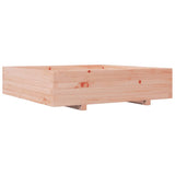 Garden Planter 100x100x26.5 cm Solid Wood Douglas