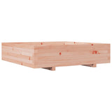 Garden Planter 100x100x26.5 cm Solid Wood Douglas