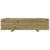 Garden Planter 100x100x26.5 cm Impregnated Wood Pine