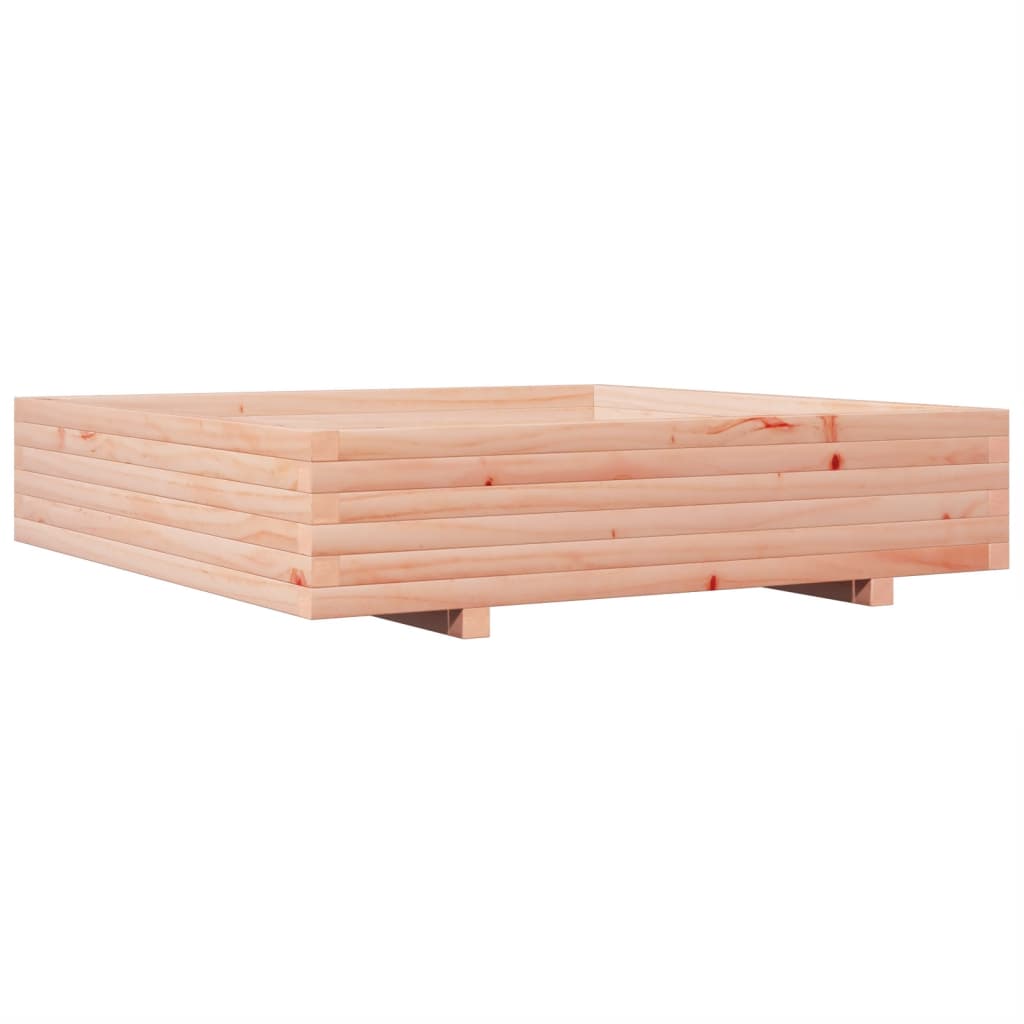 Garden Planter 110x110x26.5 cm Solid Wood Douglas