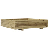 Garden Planter 110x110x26.5 cm Impregnated Wood Pine