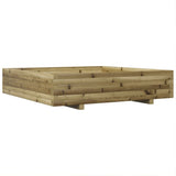 Garden Planter 110x110x26.5 cm Impregnated Wood Pine