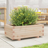 Garden Planter 70x40x26.5 cm Solid Wood Pine