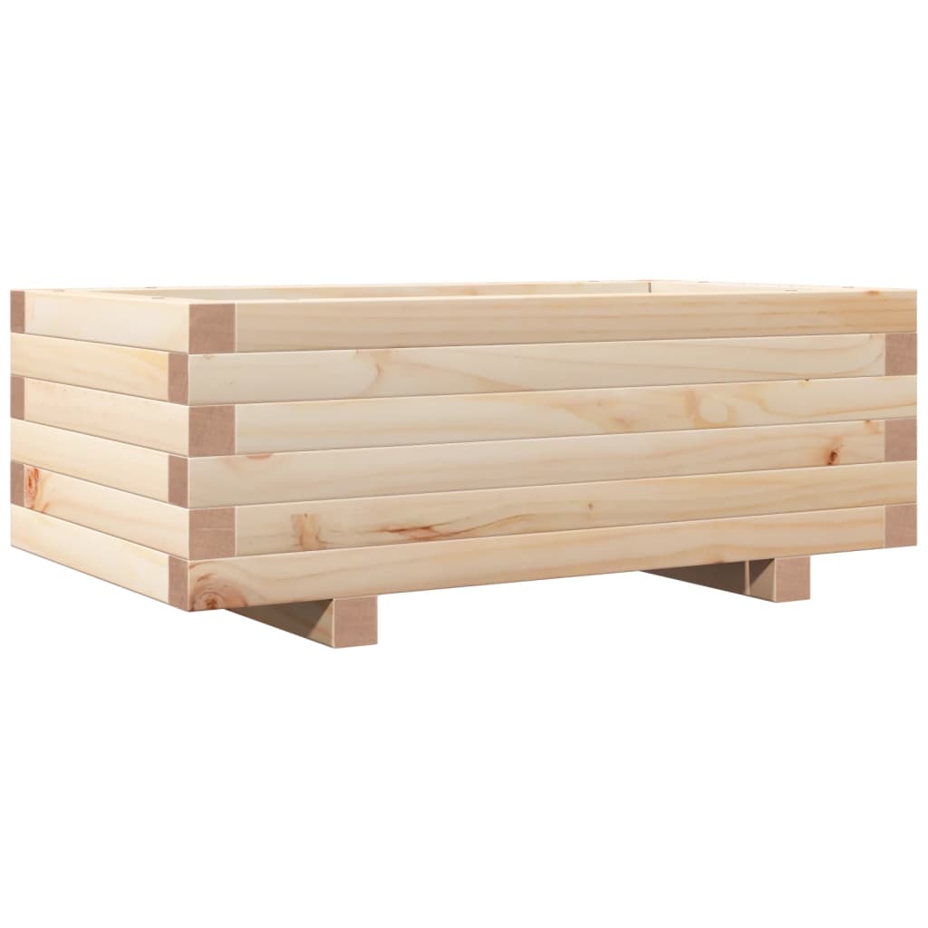 Garden Planter 70x40x26.5 cm Solid Wood Pine