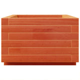 Garden Planter Wax Brown 70x40x26.5 cm Solid Wood Pine