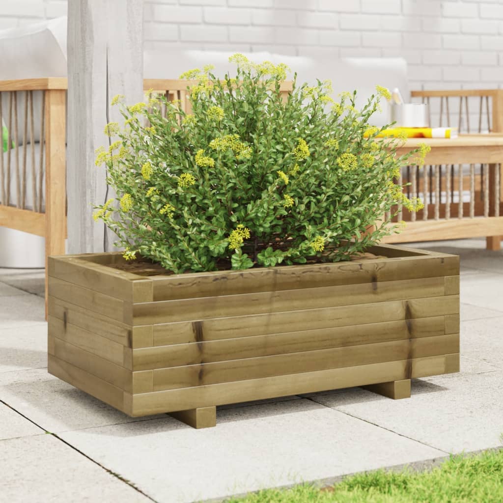 Garden Planter 70x40x26.5 cm Impregnated Wood Pine