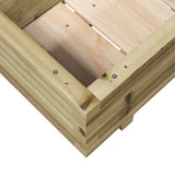 Garden Planter 70x40x26.5 cm Impregnated Wood Pine