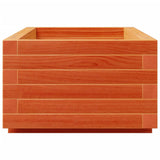 Garden Planter Wax Brown 90x40x26.5 cm Solid Wood Pine