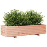 Garden Planter 110x40x26.5 cm Solid Wood Douglas