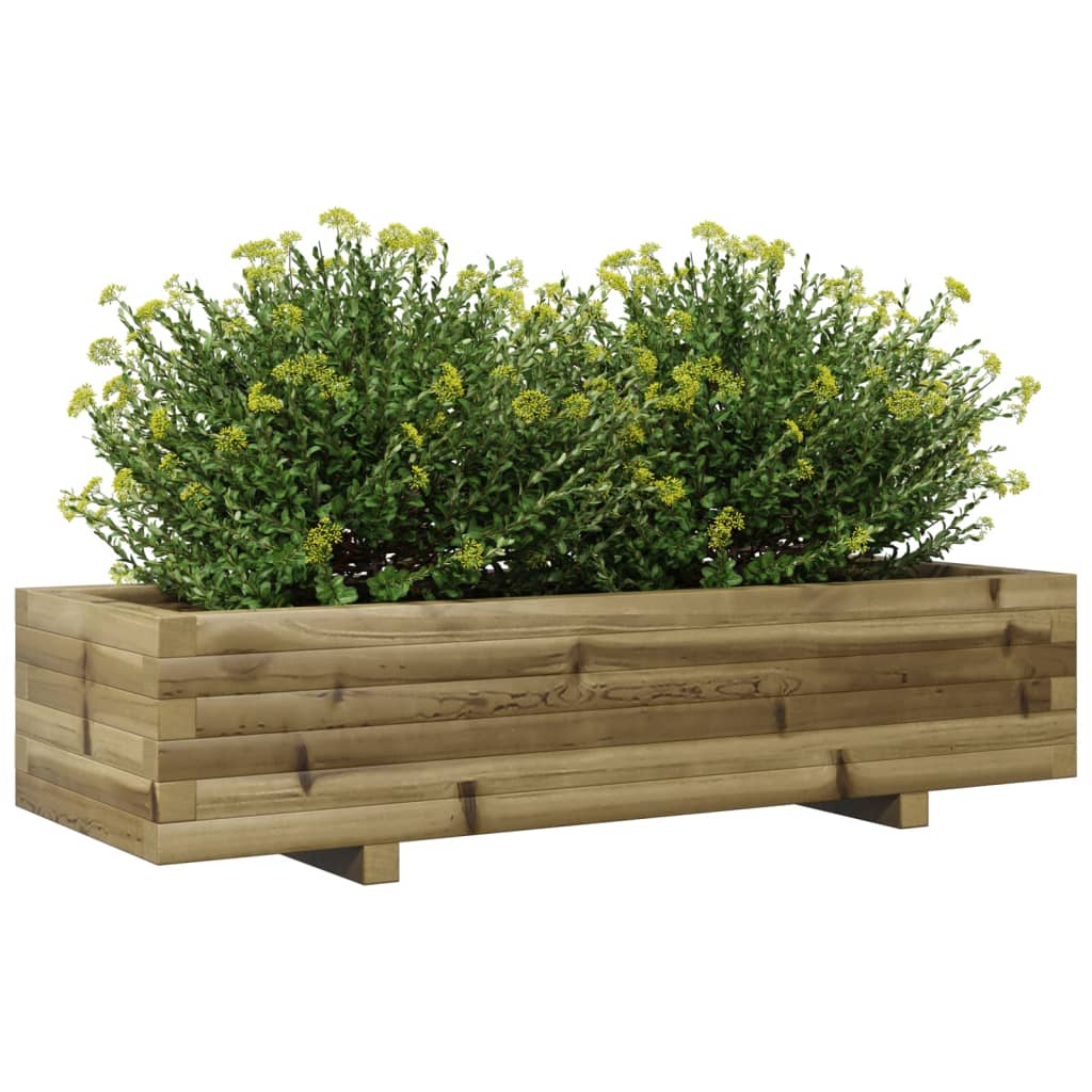 Garden Planter 110x40x26.5 cm Impregnated Wood Pine