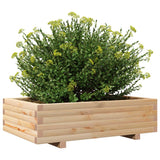 Garden Planter 90x60x26.5 cm Solid Wood Pine