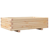 Garden Planter 90x60x26.5 cm Solid Wood Pine