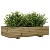 Garden Planter 110x60x26.5 cm Impregnated Wood Pine