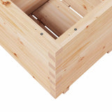 Garden Planter 50x50x49.5 cm Solid Wood Pine