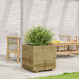 Garden Planter 50x50x49.5 cm Impregnated Wood Pine