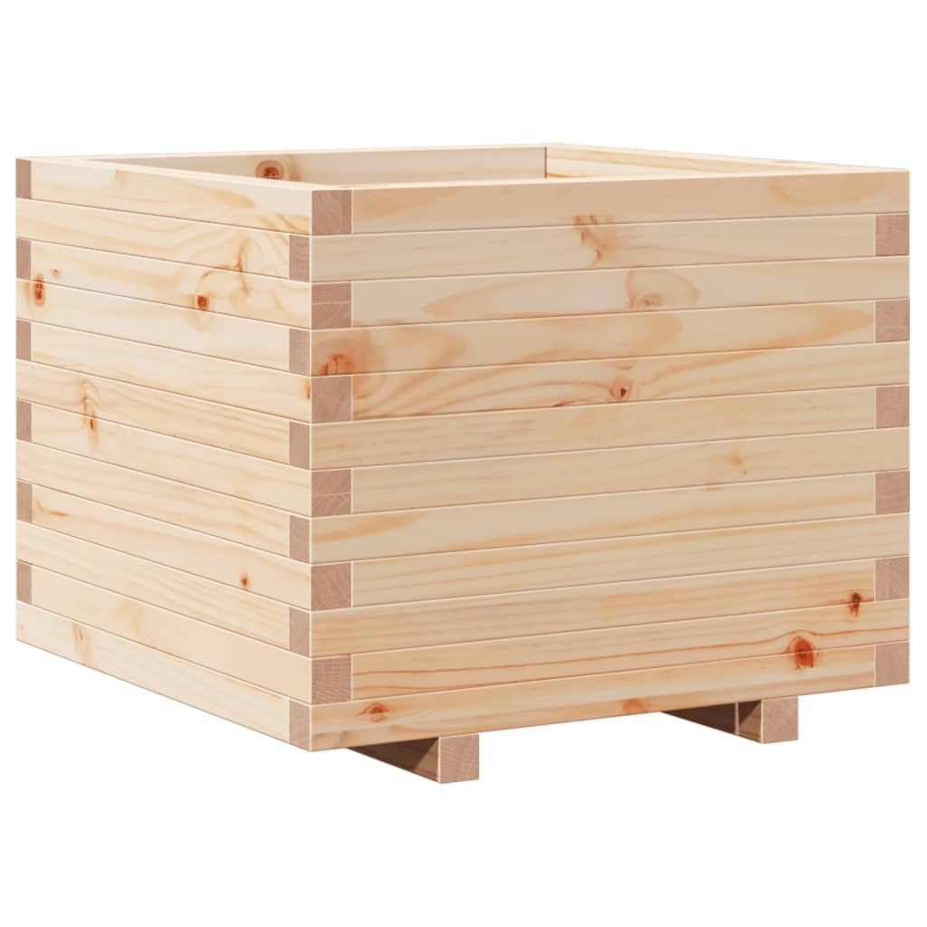 Garden Planter 60x60x49.5 cm Solid Wood Pine