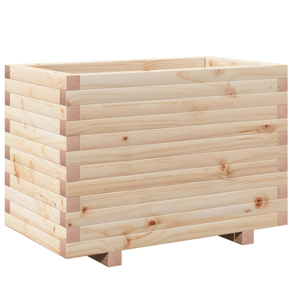 Garden Planter 70x40x49.5 cm Solid Wood Pine