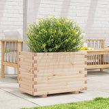 Garden Planter 70x40x49.5 cm Solid Wood Pine