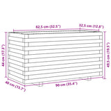 Garden Planter 90x40x49.5 cm Solid Wood Douglas