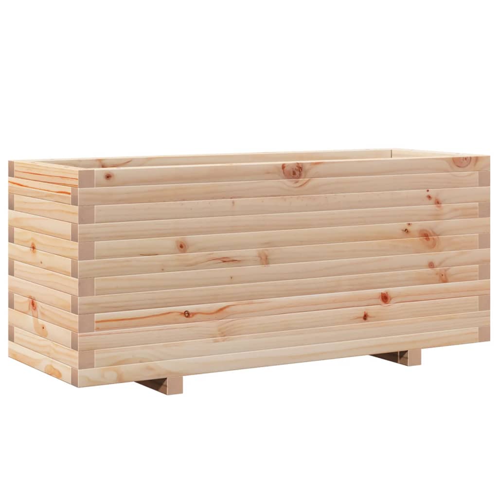 Garden Planter 110x40x49.5 cm Solid Wood Pine