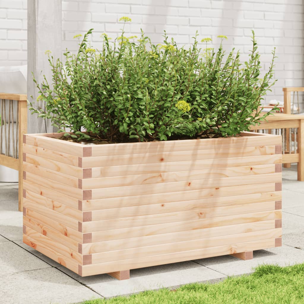 Garden Planter 90x60x49.5 cm Solid Wood Pine