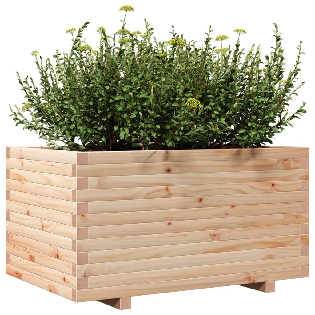 Garden Planter 90x60x49.5 cm Solid Wood Pine