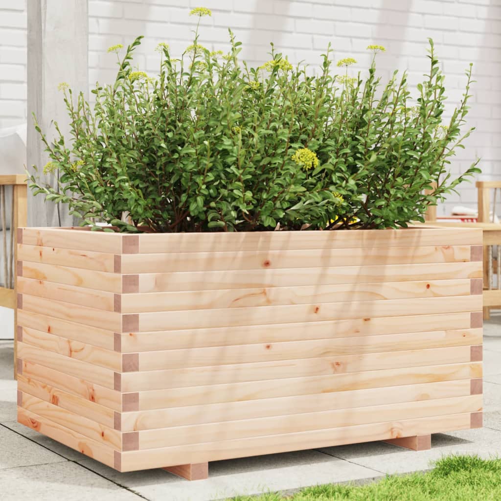 Garden Planter 90x60x49.5 cm Solid Wood Pine