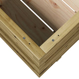 Garden Planter 90x60x49.5 cm Impregnated Wood Pine