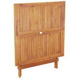 5 Piece Garden Dining Set Anthracite Fabric and Solid Wood