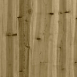 Garden Planter 70x70x46 cm Impregnated Wood Pine