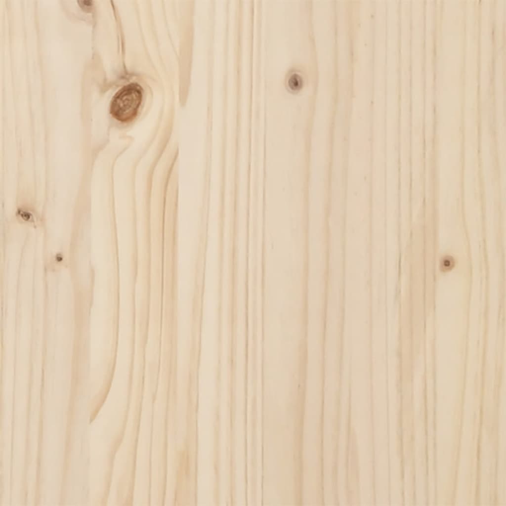 Garden Planter 100x100x46 cm Solid Wood Pine