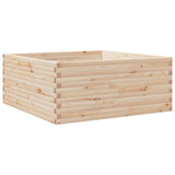 Garden Planter 110x110x46 cm Solid Wood Pine