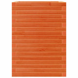 Garden Planter Wax Brown 50x50x68.5 cm Solid Wood Pine